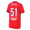 Paris Saint-Germain Willian Pacho #51 Tredjedrakt 2025-26 Kortermet